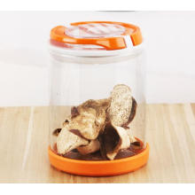 Hot sell eco-friendly food  grade plastic canister sets coffee bean tea storage jar